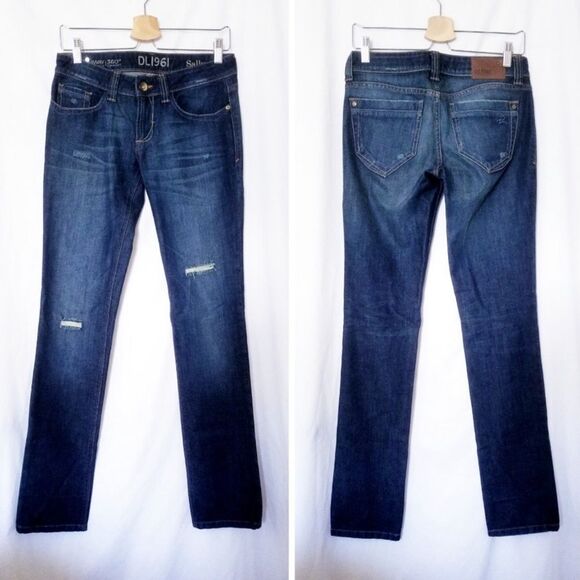 DL1961 Sally Straight Leg Jean Size 27 - Picture 6 of 11